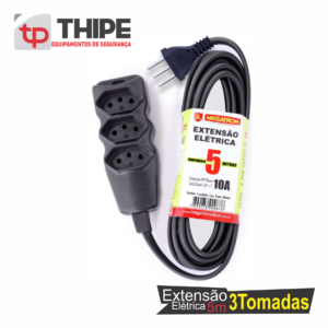 Extensão Elétrica 3 Tomadas