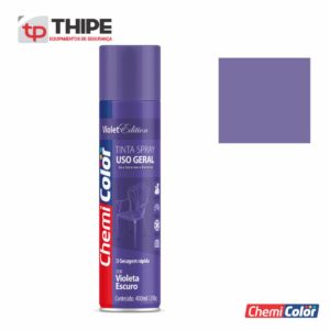 Tinta Spray Violeta Escuro ChemiColor