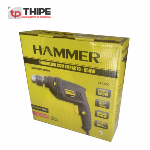 Furadeira de Impacto Hammer 550W