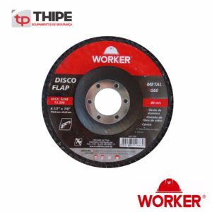 Disco flap 4.1/2” x 7/8” G60 Worker