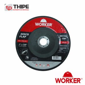 Disco flap 7” x 7/8” G80 Worker