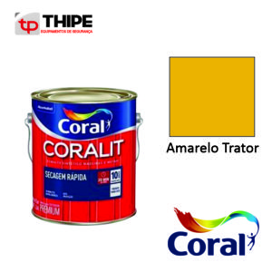 Tinta Esmalte Amarelo Trator 3,6L