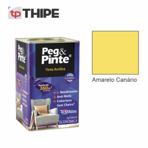 Amarelo Canário Acrílica – Peg Pinte 18L