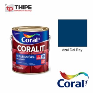 Tinta Esmalte Azul Del Rey 3,6L