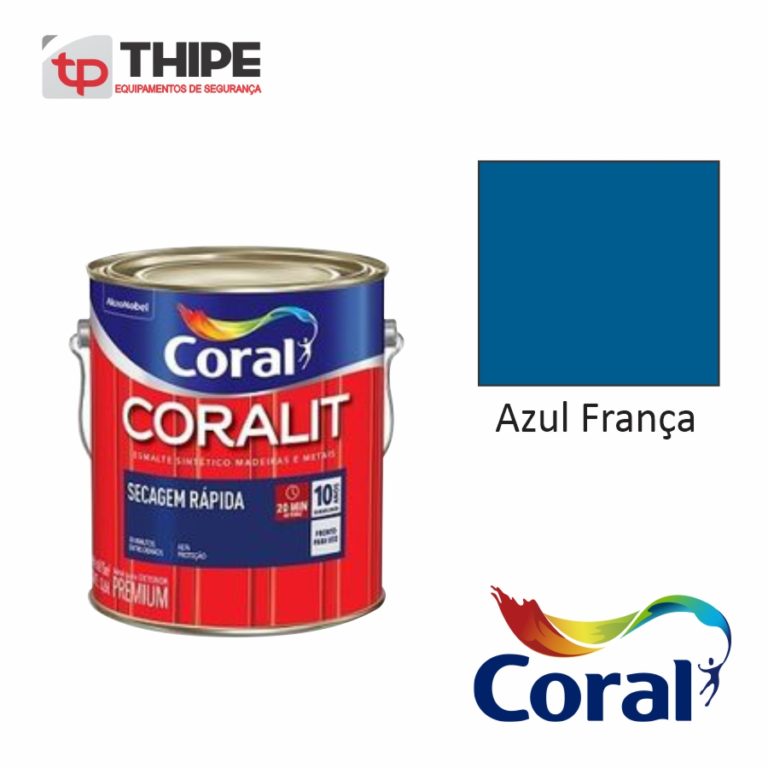 Tinta Esmalte Azul França 36l Thipe 0757