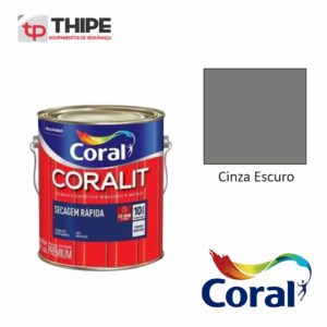 Tinta Esmalte Cinza Escuro 3,6L