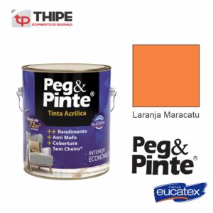 Peg Pinte Acrílica Laranja Maracatu 3,6L