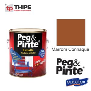 Peg Pinte Esmalte Marrom Conhaque 3,6L