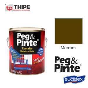 Peg Pinte Esmalte Marrom 3,6L