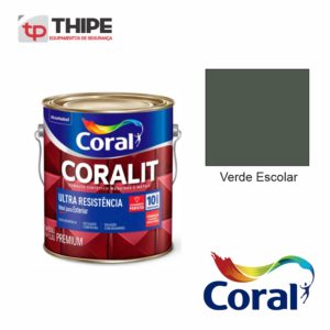 Tinta Esmalte Verde Escolar 3,6L