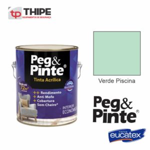 Peg Pinte Acrílica Verde Piscina 3,6L