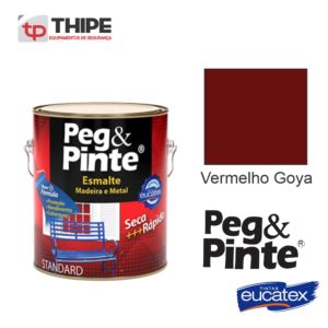 Peg Pinte Esmalte Vermelho Goya 3,6L