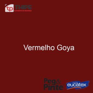 Peg Pinte Esmalte Vermelho Goya 3,6L