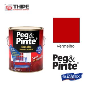 Peg Pinte Esmalte Vermelho 3,6L