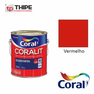 Tinta Esmalte Vermelho 3,6L