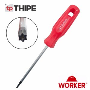 Chave Torx Reta 10x100mm Worker