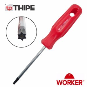 Chave Torx Reta 27x100mm Worker