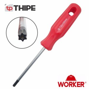 Chave Torx Reta 30x100mm Worker