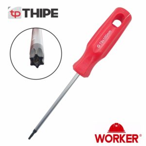 Chave Torx Reta 9x100mm Worker