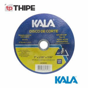 Disco de Corte Abrasivo 7” – Kala