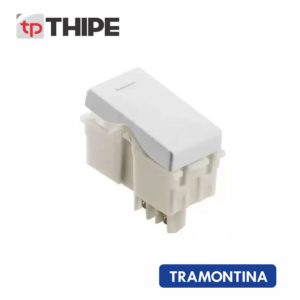 Interruptor Simples baixo Branco 10A 250V – Tramontina