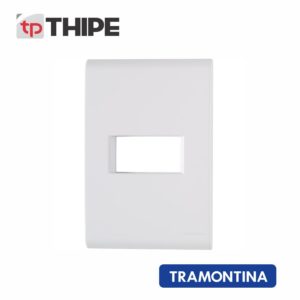 Placa 1 Posto Horizontal 4×2 – Tramontina