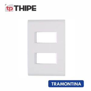 Placa 2 Postos 4×2 – Tramontina