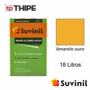 Tinta Rende & Cobre Muito / Amarelo ouro – Suvinil