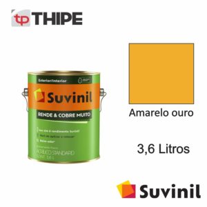 Tinta Rende & Cobre Muito / Amarelo ouro – Suvinil