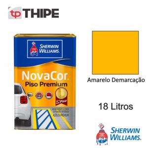 Tinta Novacor Piso Premium Amarelo Demarcação – Sherwin Williams