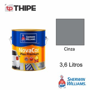 Tinta Novacor Piso Premium Cinza 3,6L – Sherwin Williams