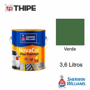 Tinta Novacor Piso Premium Verde 3,6L – Sherwin Williams