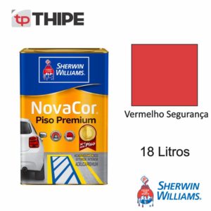 Tinta Novacor Piso Premium Vermelho Segurança – Sherwin Williams