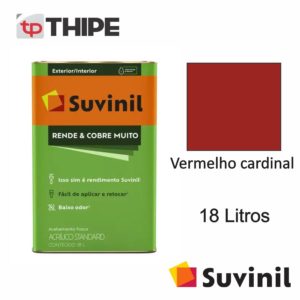 Tinta Rede & Cobre Muito / Vermelho cardinal – Suvinil