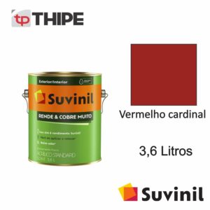 Tinta Rende & Cobre Muito / Vermelho cardinal – Suvinil