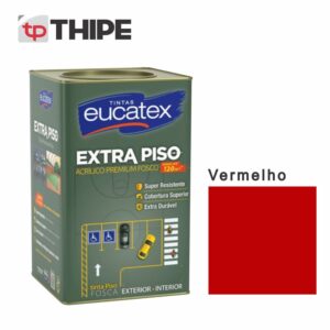 Tinta Extra Piso Acrílico Premium Vermelho  – Eucatex