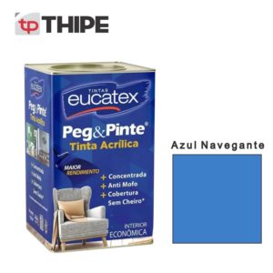 Tinta Eucatex Peg & Pinte 18L – Azul Navegante