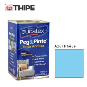 Tinta Eucatex Peg & Pinte 18L – Azul Ilhéus