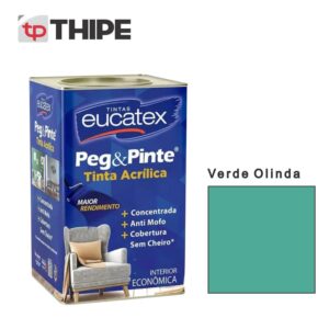 Tinta Eucatex Peg & Pinte 18L – Verde Olinda