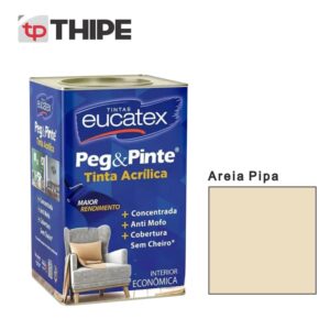 Tinta Eucatex Peg & Pinte 18L – Areia Pipa