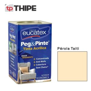 Tinta Eucatex Peg & Pinte 18L – Pérola Taiti