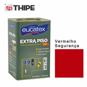 Tinta Extra Piso Acrílico Premium Vermelho Segurança – Eucatex